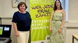 Die Projektverantwortlichen Michaela Höller und Andrea Hödl