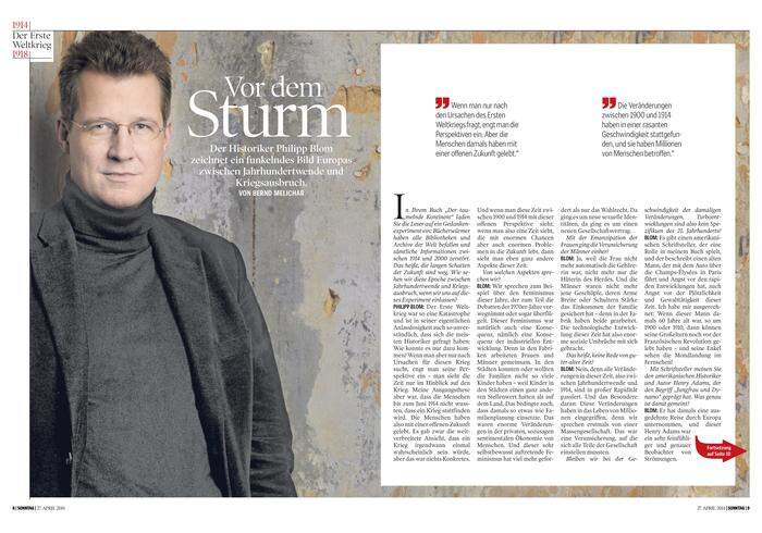 Kleine Zeitung vom 27. April 2014 - Seiten 8/9