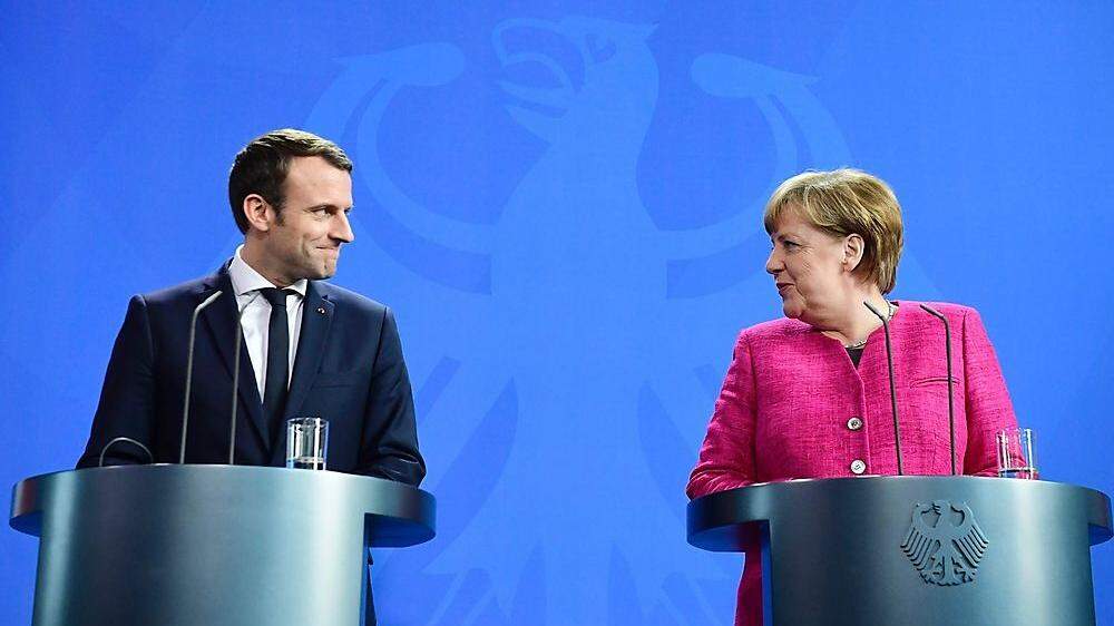 Merkel und Macron 