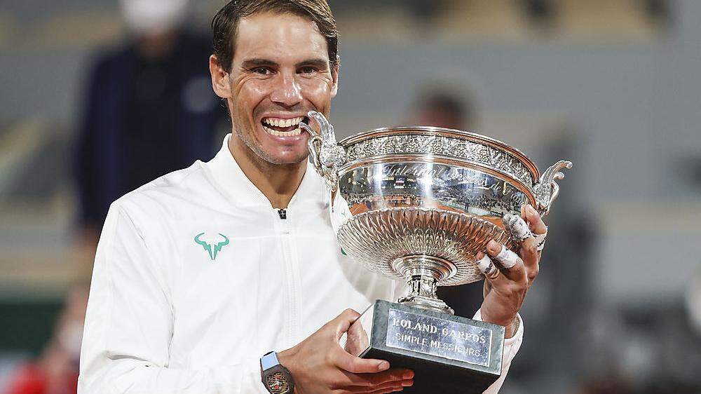 Nadal holte sich vergangenen Oktober zum 13. Mal den French-Open-Titel