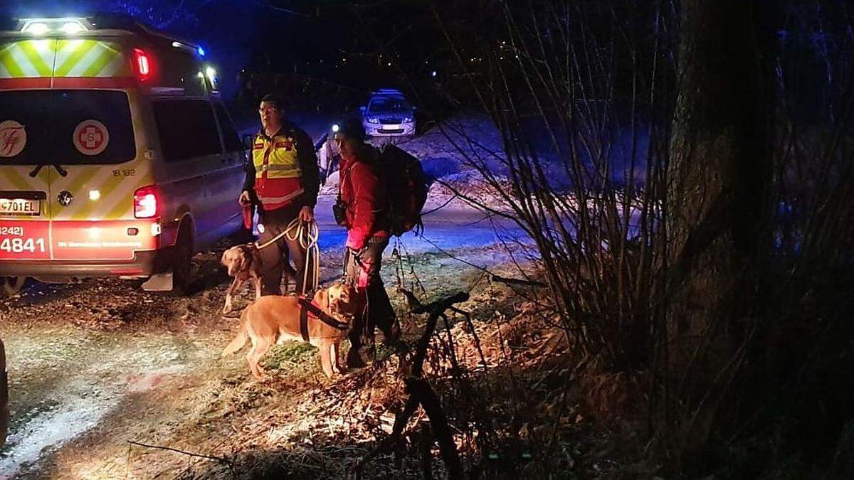 Insgesamt 27 Hunde standen im Sucheinsatz