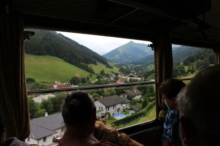 Die Strecke führte vom Bahnhof Vordernberg Markt bis zur Station am Erzberg.