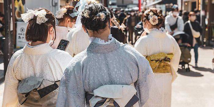 In China verpönt: Japanische Kimonos