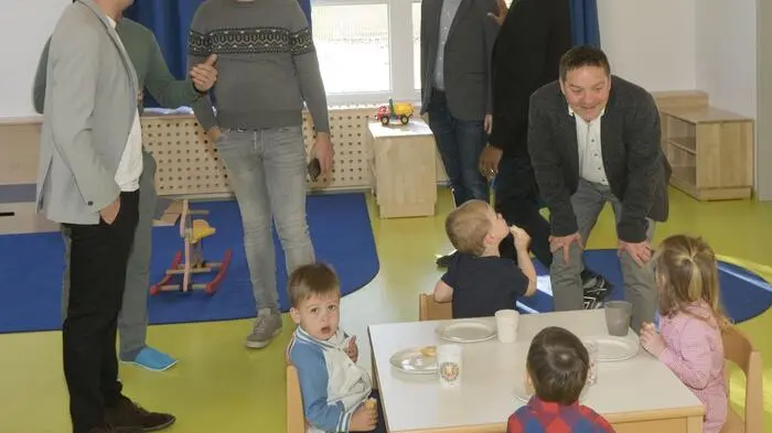 Die feierliche Eröffnung der Zeltweger Kinderkrippe fand am Freitag, 15. November, mit vielen Gästen statt.