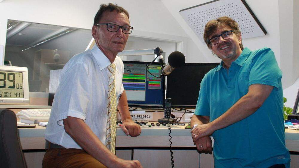 Werner Strohmeier (links) und Dolf Maurer