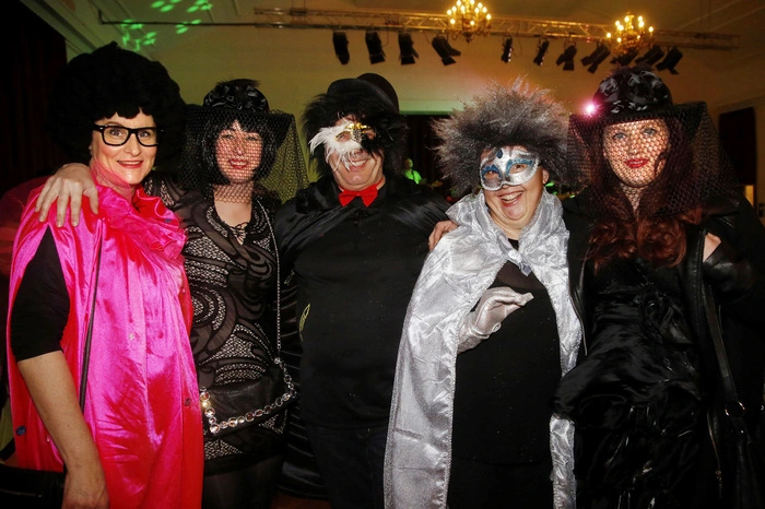beim Rosenmontags-Gschnas "A Gaude is und a Hetz" zu bewundern...