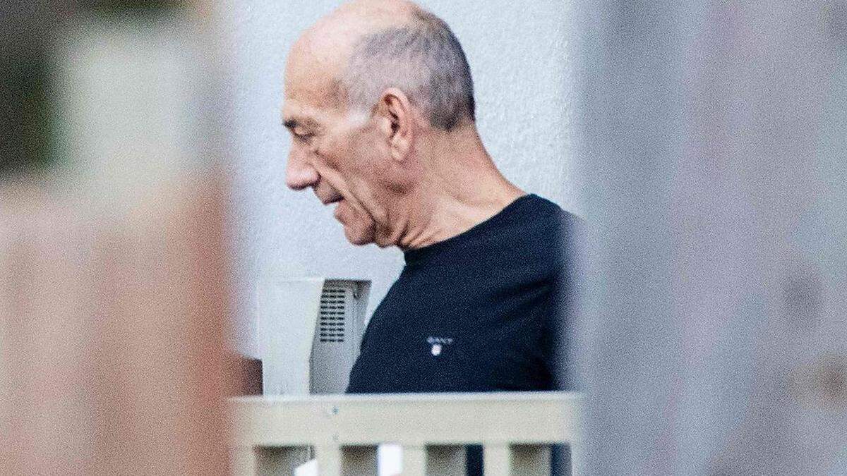 Ehud Olmert verlässt das Gefängnis