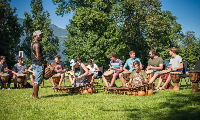 Percussion-Könner aus unterschiedlichsten Ländern werden die Schüler beim Austrian Percussion Camp unterrichten