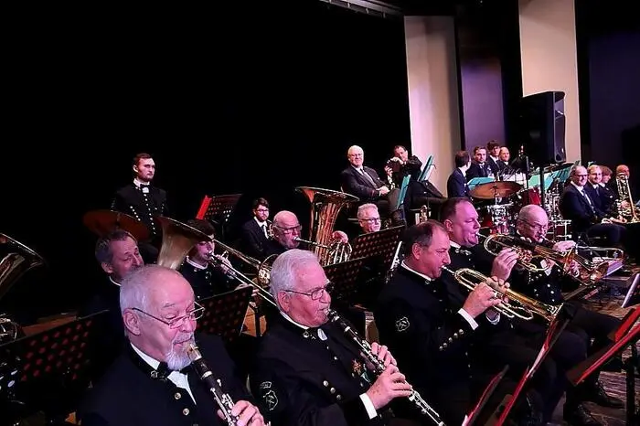 Beim fulminanten Neujahrskonzert in den Stadtsälen spielten das Egerländer-Ensemble der Bergkapelle Hödlgrube-Zangtal (Foto), die Big Band der Werkskapelle Bauer und das Salonorchester der Musikschule Voitsberg und begeisterten die zahlreichen Besucher.