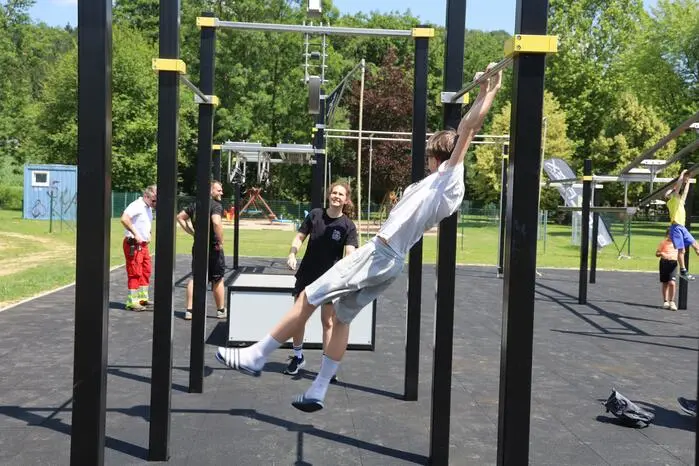 Profisportlern, Freizeitsportlern und Trainingsbegeisterten stehen 41 Trainingsgeräte kostenlos zur Verfügung