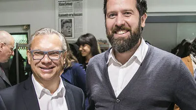 Michael Pfaller und Florian Weitzer wagen den Sprung an die Wiener Ringstraße.