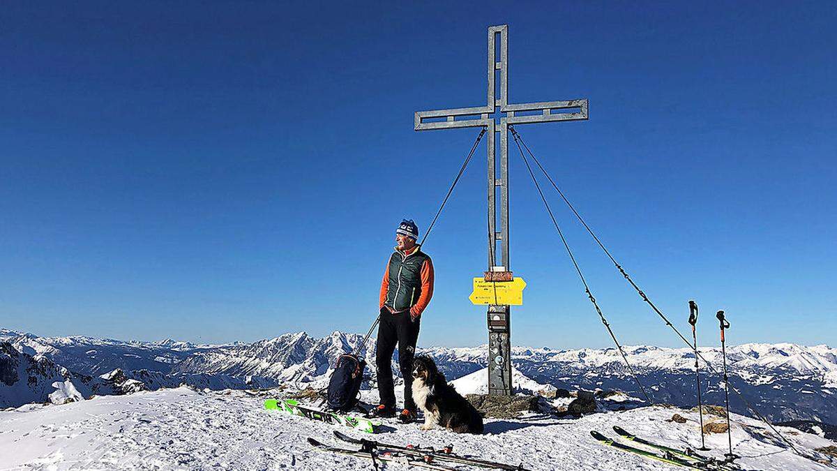 Der Hochrettelstein ist der höchste und auch aussichtsreichste Skitourengipfel auf der Planneralm
