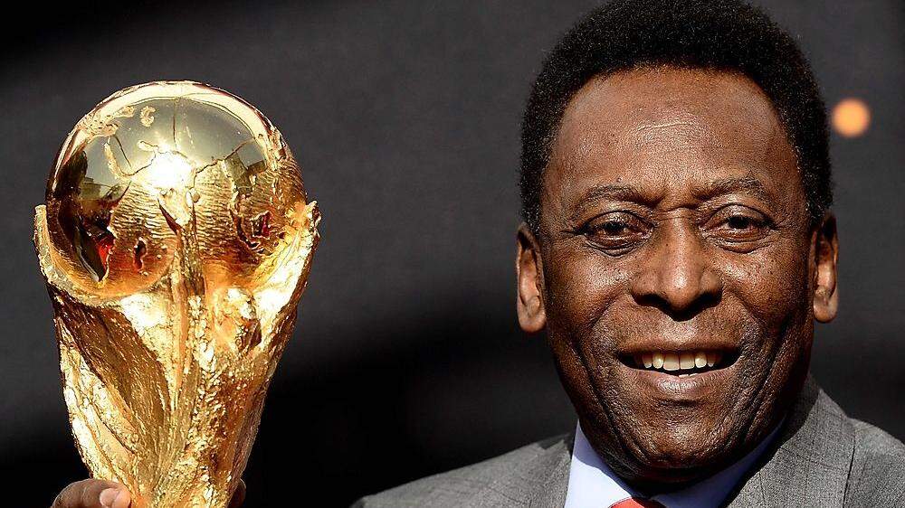 Pelé wurde dreimal Weltmeister mit Brasilien