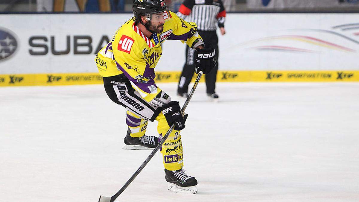 US-Verteidiger David Fischer spielte zuletzt in der DEL für die Krefeld Pinguine