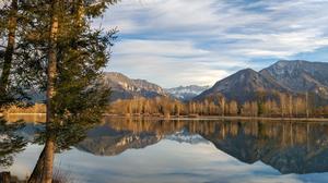 Blick auf die Karawanken