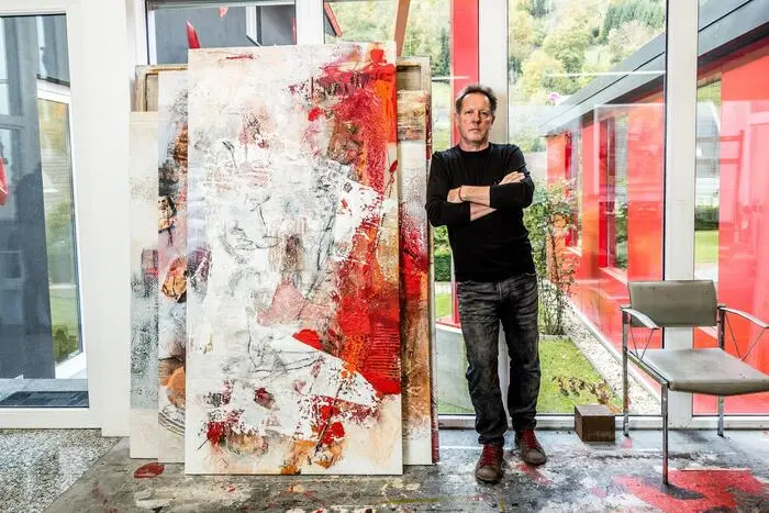 Immer wieder gab es bei Georg Brandner Tage der offenen Ateliertüren