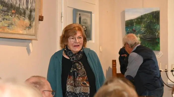 Die Gäste wurden von Frau Elisabeth Sickl begrüßt. 