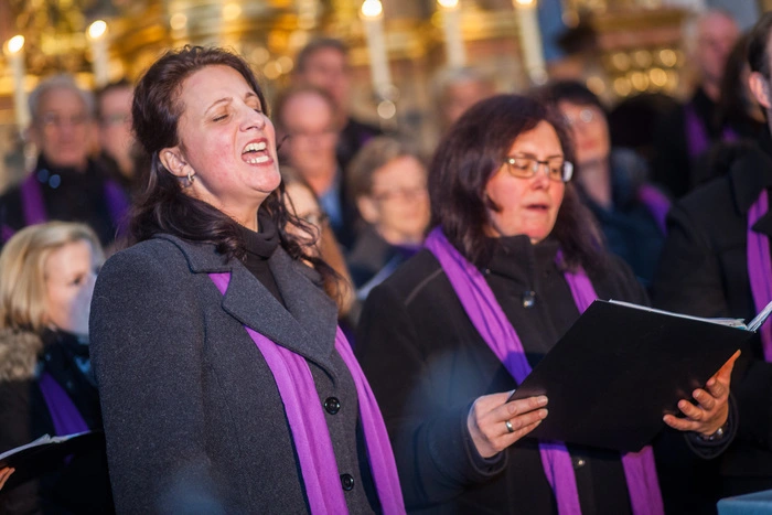 Neben einer Auswahl an Kärntner- und Adventliedern gab es auch klassische Werke, sowie stimmungsvolle Melodien wie das Ave Maria von Franz Schubert zu hören.