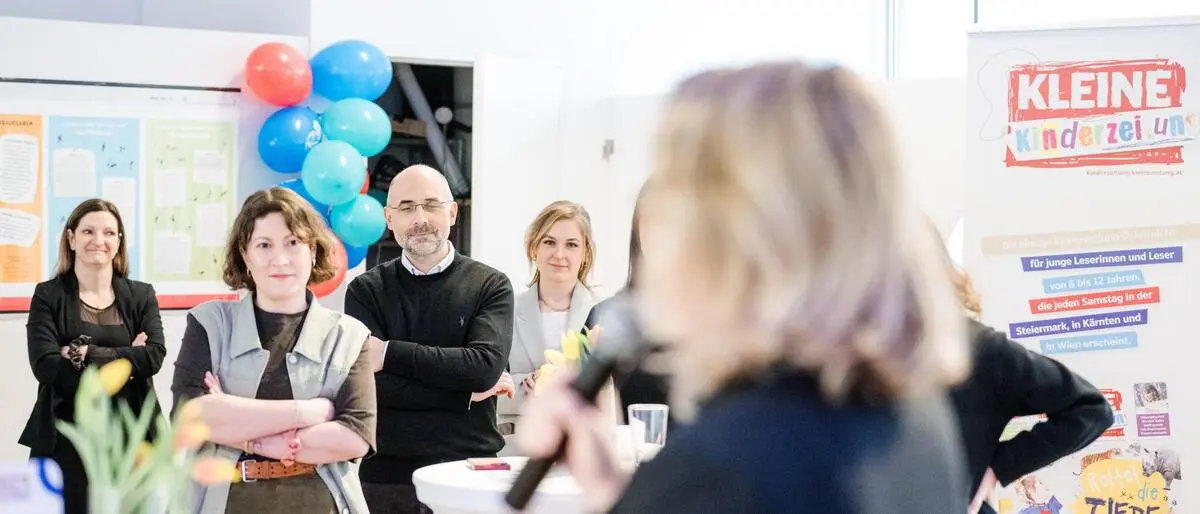 Im Zoom Kindermuseum in Wien stand an diesem Vormittag das Erreichen von Kindern im Mittelpunkt.
