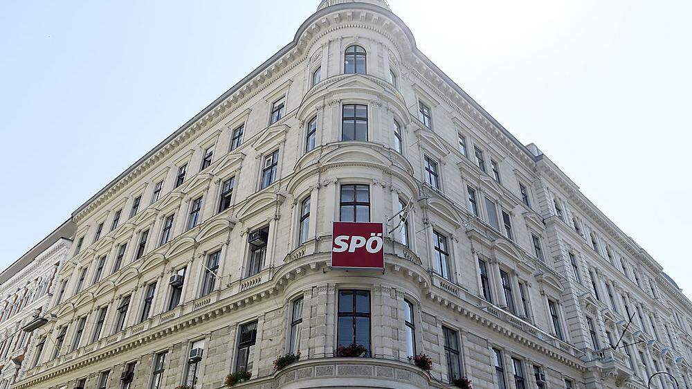 Die SPÖ-Parteizentrale in der Wiener Löwelstraße