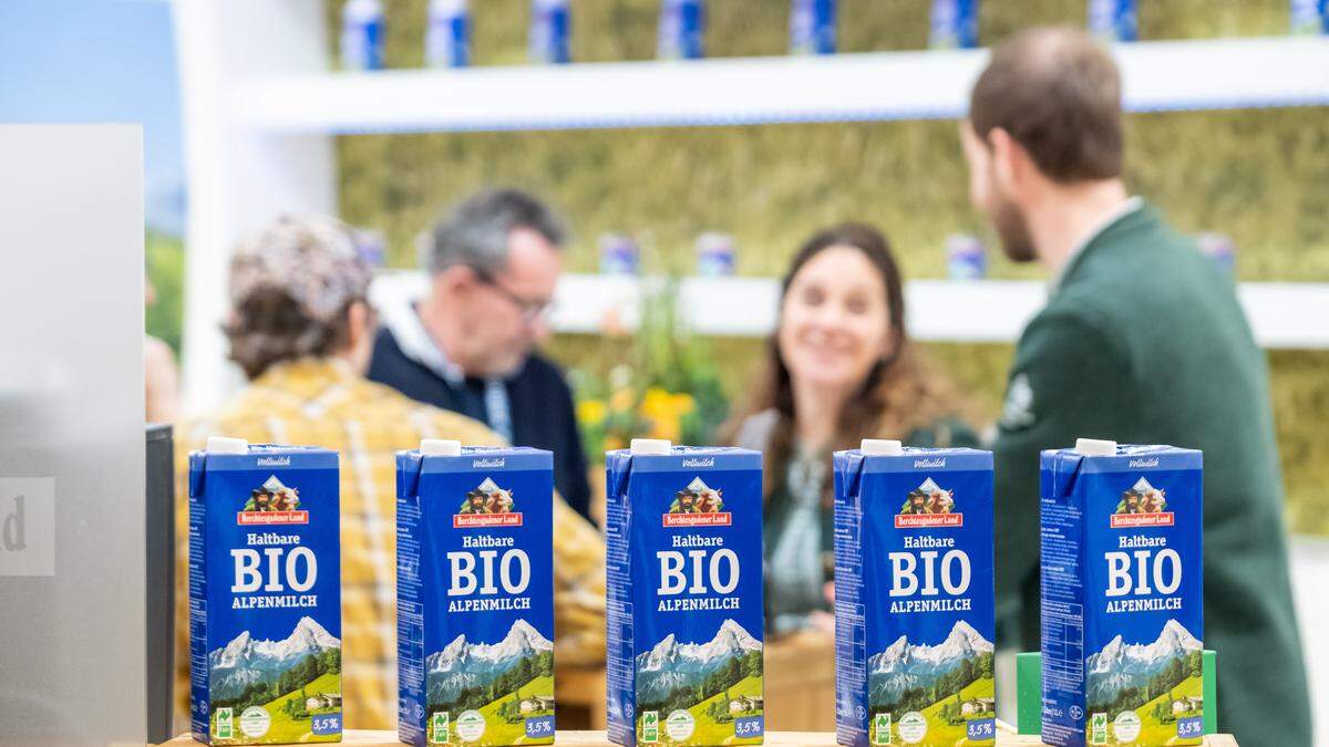 In deutscher Biomilch steckt häufig Milch aus Österreich