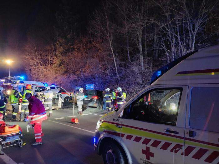 Die Feuerwehr St. Lorenzen am Wechsel war mit drei Fahrzeugen und 23 Personen im Einsatz, die Feuerwehr Rohrbach an der Lafnitz mit drei Fahrzeugen und 21 Personen