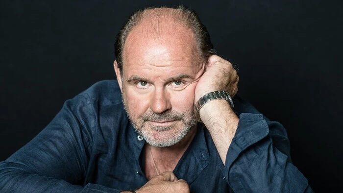 Der Autor und Schauspieler August Schmölzer