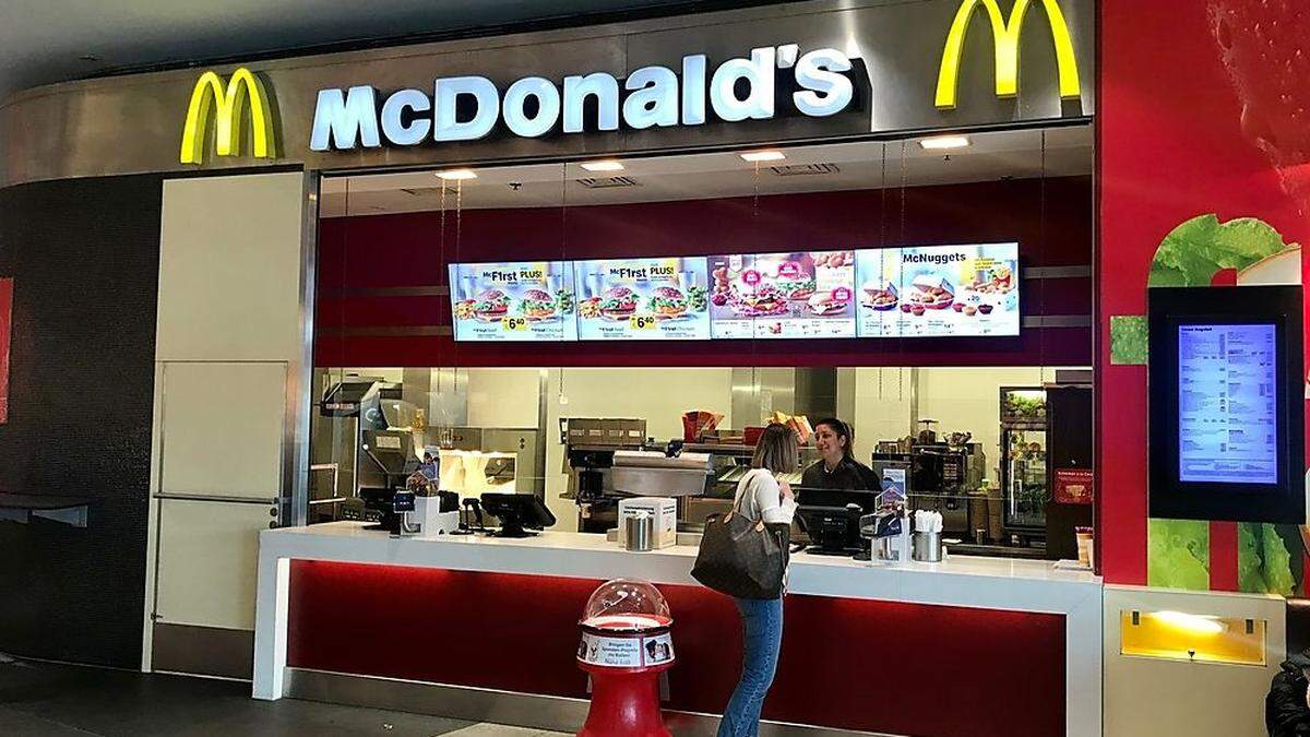 Die McDonald’s-Filiale im Atrio hat noch bis 19. März geöffnet