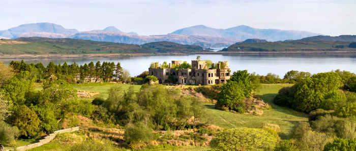 Shuna liegt an der Westküste von Schottland