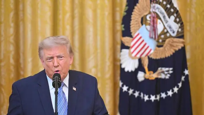 Trump bei seinem TV-Auftritt 