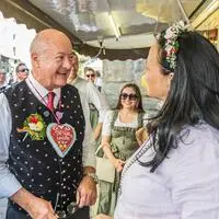 Bundeskanzler Christian Stocker ist heute zu Besuch am Villacher Kirchtag