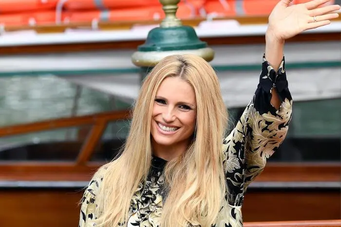 Schaute auch vorbei: Moderatorin Michelle Hunziker.