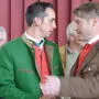 Reichten sich nach der Wahl die Hände: Peter Müller (links) und Josef Maier