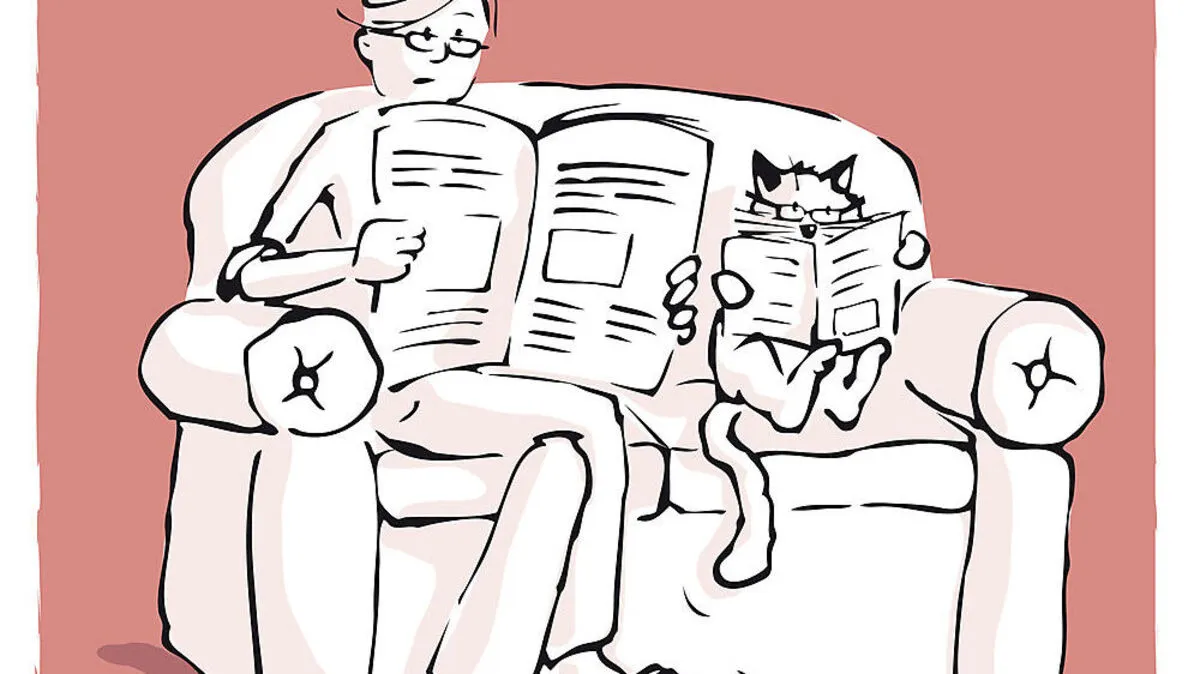 Zur Feier des Tages zeigt der Verein seine Katzen-Cartoons auf der Website