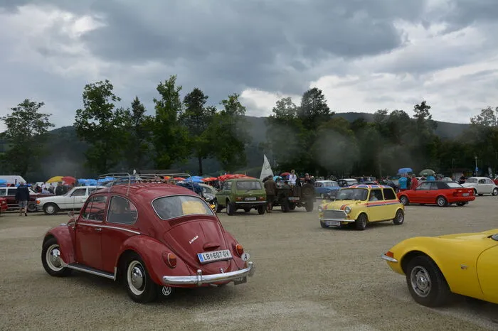 Höhepunkt war eine gemeinsame Rundfahrt um den Stubenbergsee.