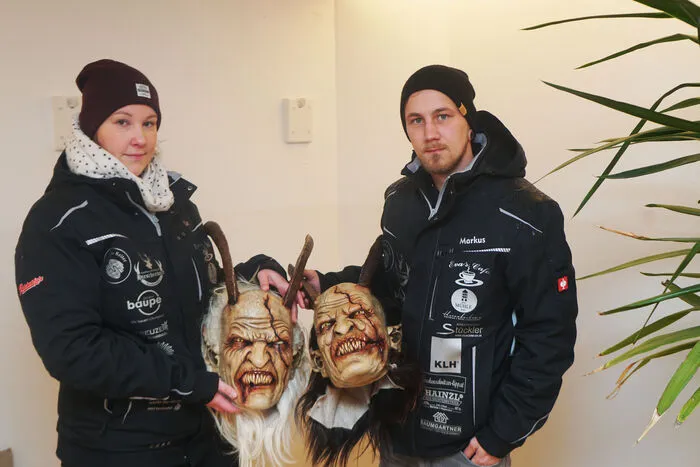 der Obmann der Incubus Bastards: Markus Staubmann mit seiner Frau Lisa