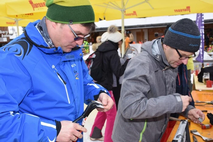 Zu Gast am Kreischberg war auch der deutsche Fernsehsender RTL, der hier sein aktuelles Wetter aufzeichnete. 