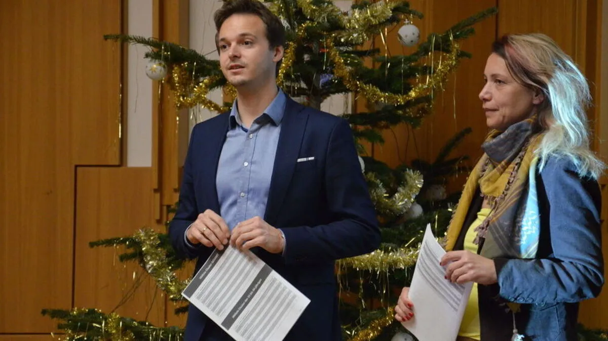 Wie soll sich Frohnleiten entwickeln? Dieser Frage gehen Bürgermeister Johannes Wagner (ÖVP) und die externe Beraterin Constanze Schaffner nach.