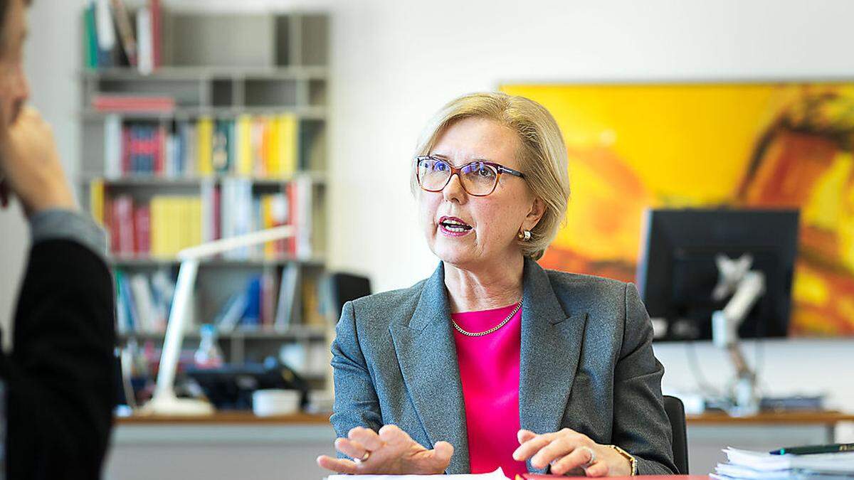 Margit Kraker, Präsidentin des Rechnungshof Österreich