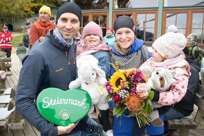 Ein besonderer Grund zur Freude für die „Wilder Berg“-Verantwortlichen war das Überschreiten der 100.000-Besucher-Marke.