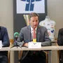 Gernot Mach, Fritz Kratzer und Michael Schrittwieser (v. l.) machen gemeinsame Sache, in zwei Jahren erfolgt der Baustart