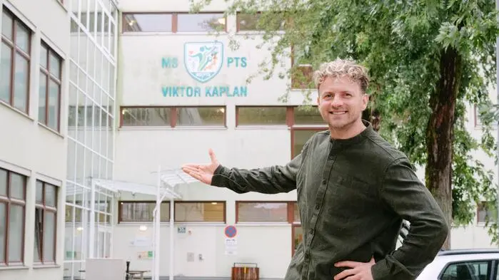 Wilhelm „Willi“ Gabalier beginnt am Montag als Lehrer an der Mittelschule Viktor Kaplan in Graz