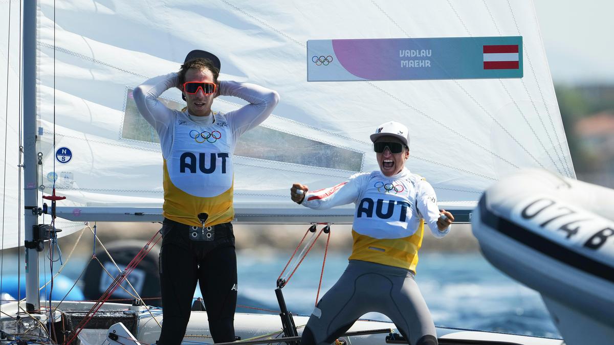 Lara Vadlau und Lukas Mähr jubeln über Gold für Österreich