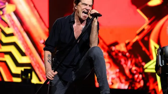 Campino, Sänger der "Die Toten Hosen", am Samstag im Ernst-Happel-Stadion in Wien 