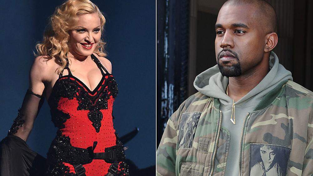 Madonna und Kanye West