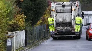 Die Müllabfuhr im Bezirk Graz-Umgebung soll effizienter und umweltfreundlicher werden (Themenfoto zeigt einen Wagen der Müllabfuhr, fotografiert in Kärnten)