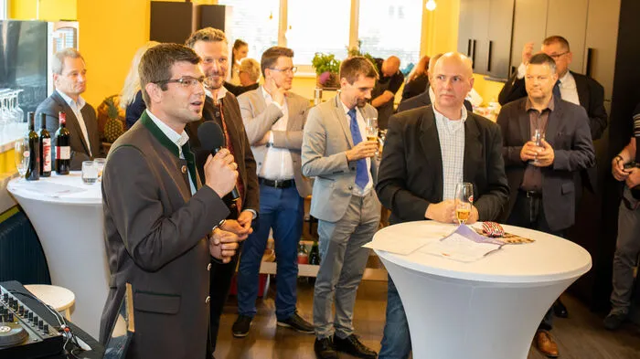 Landesrat Gruber bei der Eröffnung