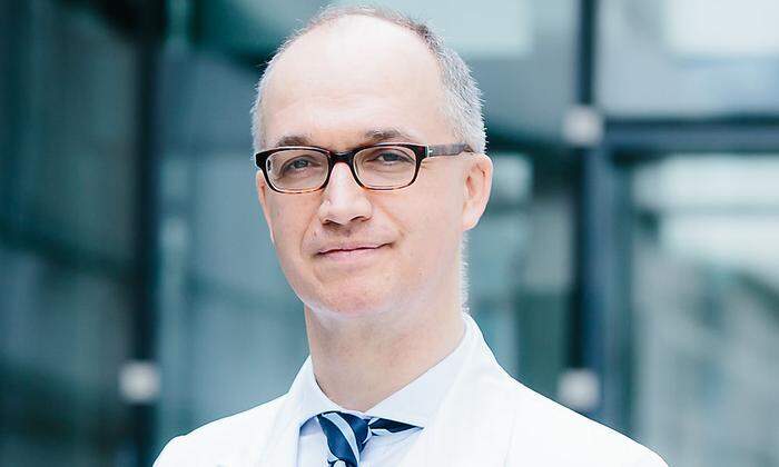 Dietmar Thurnher,  Leiter der HNO-Universitätsklinik der MedUni Graz