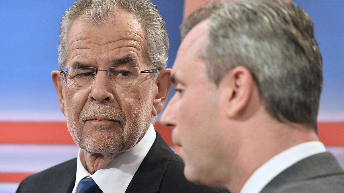 Alexander van der Bellen, Norbert Hofer 