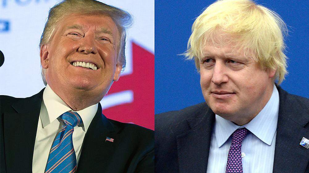 Trump und Johnson - echte oder falsche Freunde?